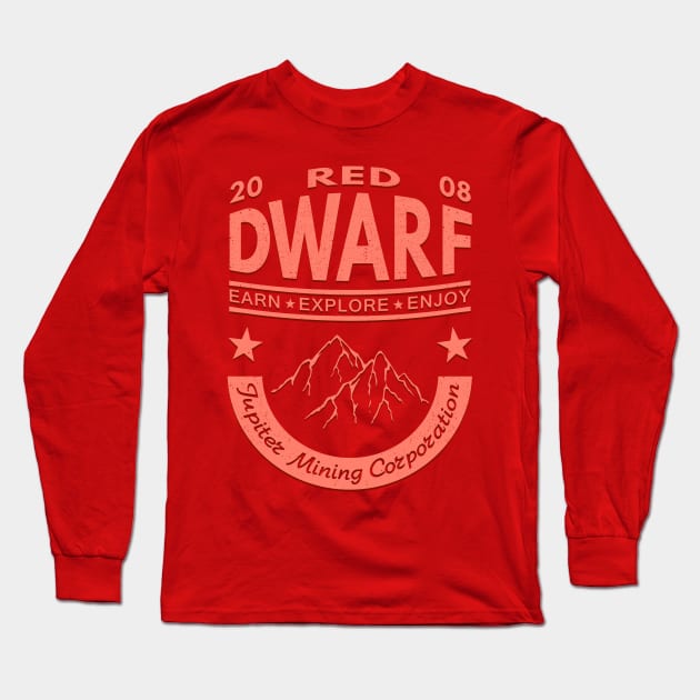 Red Dwarf Long Sleeve T-Shirt by PluginTees